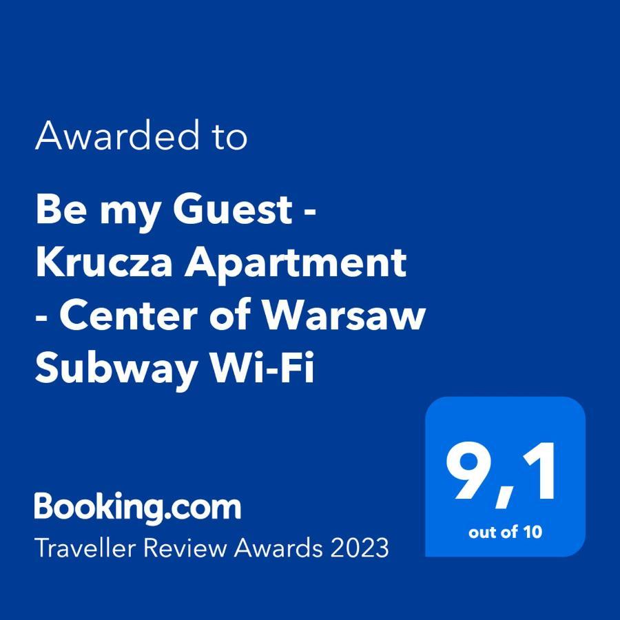 Be My Guest - Krucza Elegant Apartment - Rondo De Gaulle'A Center Of Warsaw Metro Wi-Fi Breakfast 外观 照片